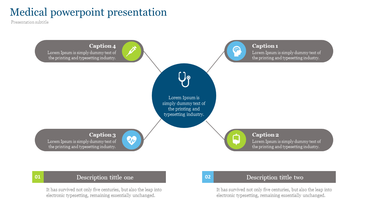 Attractive Medical PowerPoint Presentation Template